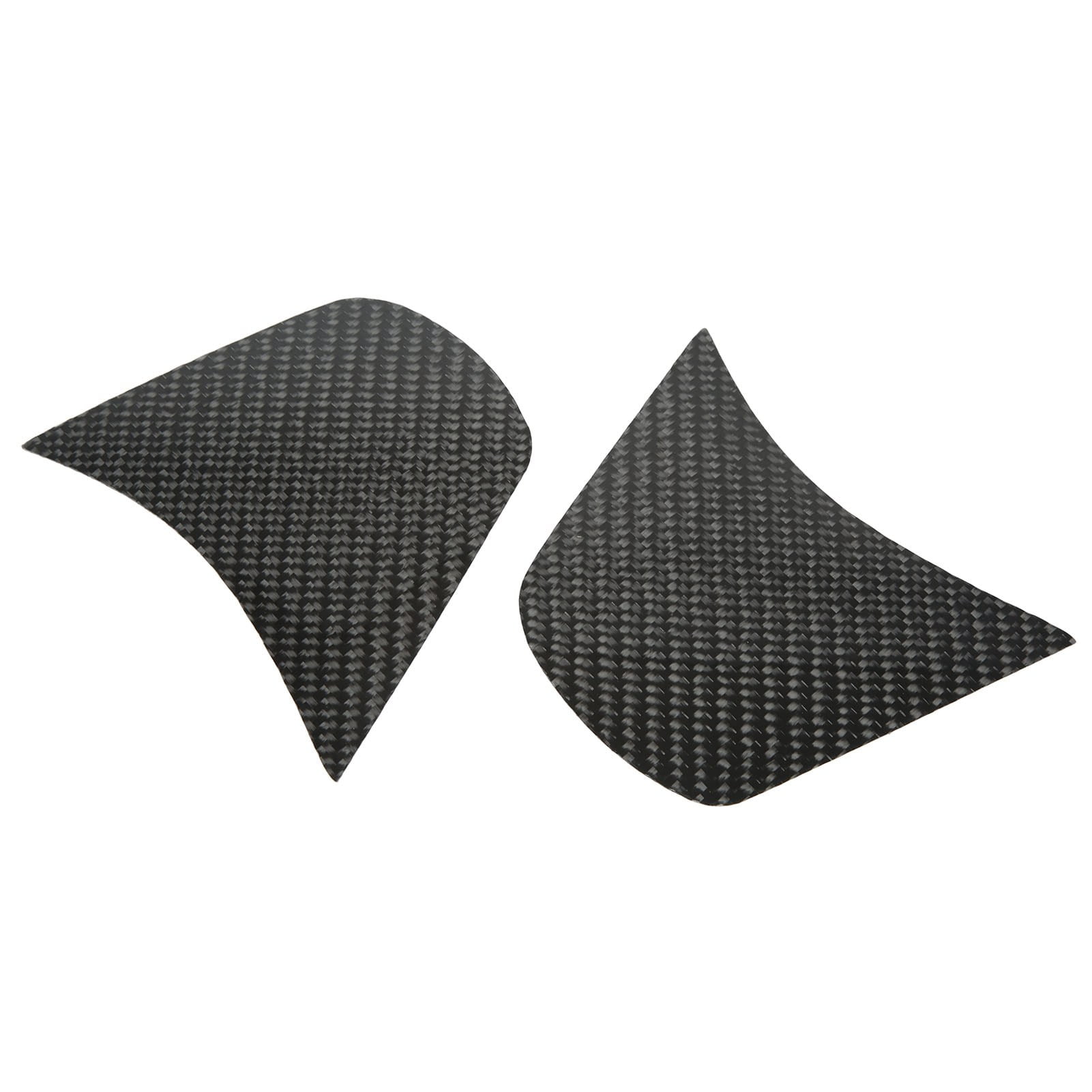2pcs Interior Door Handle Bowl Cover Left Right Carbon Fiber Replacement for Nissan 350Z Z33 2003‑2008