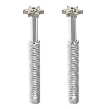 2pcs & Iron Golf Club Regrooving Tool & Cleaner