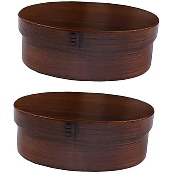 2pcs Japanese Bento Box Wood Splitter Lunch Box Japanese Food e Food Container Portable Lunch Containers Wood Sushi Bento e Style$$Home Decor, Kitchen, & Other