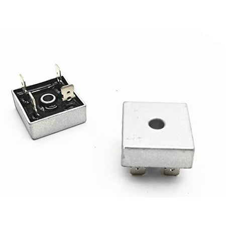 2pcs KBPC3510 Metal Case Single-Phase Bridge Rectifier 1000V 35A