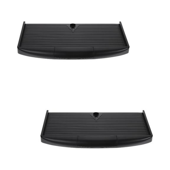 2pcs Keyboard Tray Keyboard Mount System Under Desk Drawer Slide Out Pc Accessory