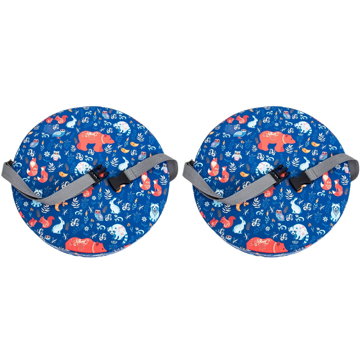 2pcs Kids High Chair Toddler Booster Seat for Dining Table Portable