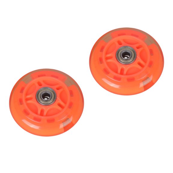 2pcs Kids Scooters Wheel Flashing Lighting Wheel Children Scooters Wheel for Enhancing Stability