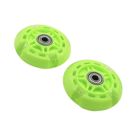 2pcs Kids Scooters Wheel Flashing Lighting Wheel Children Scooters Wheel for Enhancing Stability