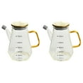 thumbnail image 1 of 2pcs Kitchen Spice Cruet Seasoning Oil Bottle Vinegar Dispensing Bottle Condiment Dispenser(700ml), 1 of 6