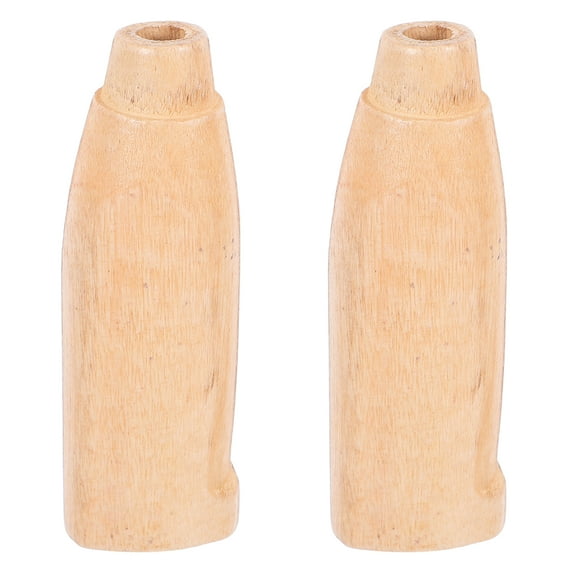 2pcs Knife Handle Knife Repair Wood Handle Kitchen Knife Handle Replacement Anti-Slip Wooden Handle for Knife Supplies