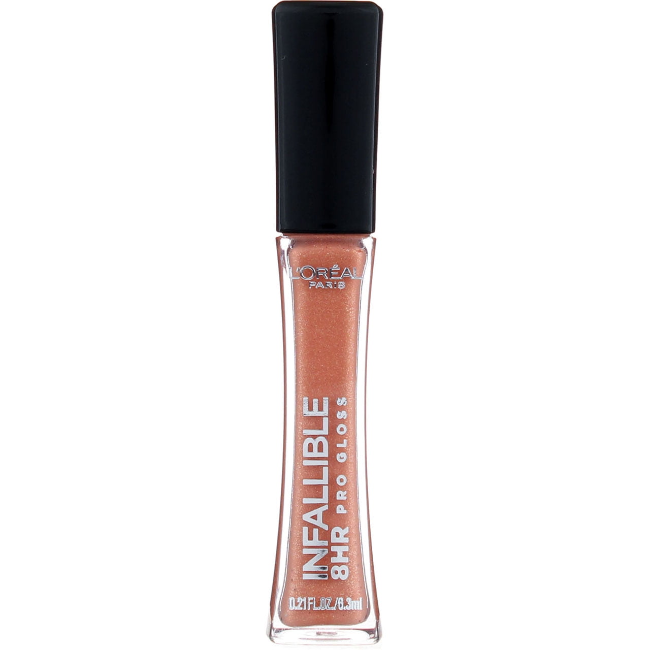 L'Oreal Paris Infallible 8 Hour Pro Gloss Pro Lip Gloss, Coral Sands 405, 0.21 fl oz (2 pack)