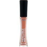 LOreal Paris Infallible 8 Hour Pro Gloss Pro Lip Gloss, Coral Sands 405, 0.21 fl oz 2 pack
