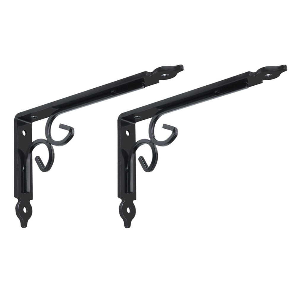 2pcs L Type Shelf Bracket Triangular Brackets Heavy Duty Storage