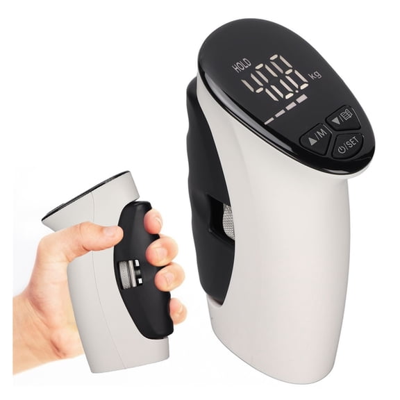 2pcs LED Display Smart Hand Dynamometer Adjustable Electronic Grip Power Excerciser ,Accurate Measurement