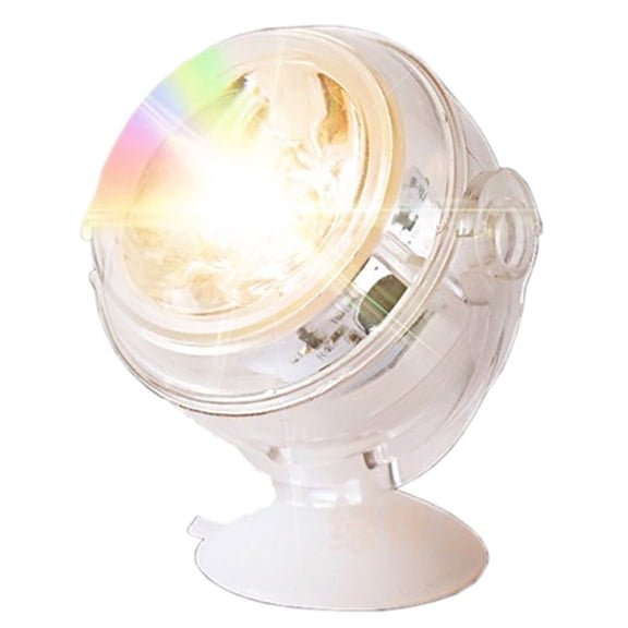 2pcs LED Fish Spot Light, Plastic LED Fish Colourful Color Change Light Submersible Aquarium Night Light