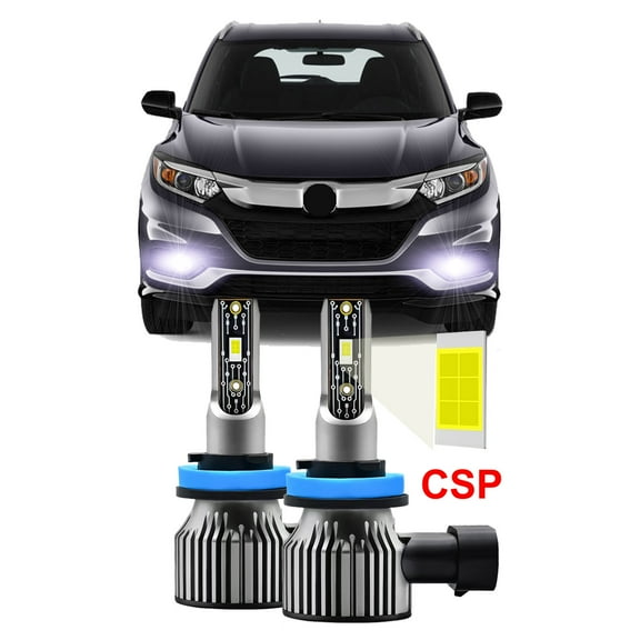 2pcs LED Fog Lights Fits For Honda HR-V 2016-2022 6000K White Fog LED Bulbs