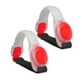 thumbnail image 1 of 2pcs LED Night Reflective Armband, PVC Illuminated Wrist Strap-red, 1 of 5