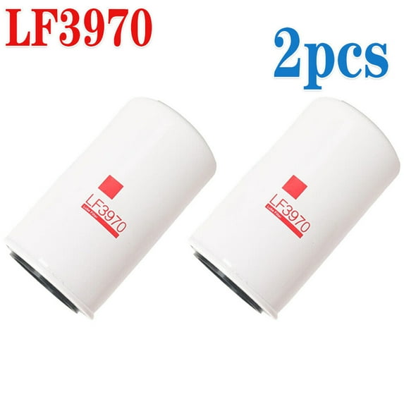 2pcs LF3970 Oil Filter Replace For Cummins ISB Freightliner Kenworth Ford Engine