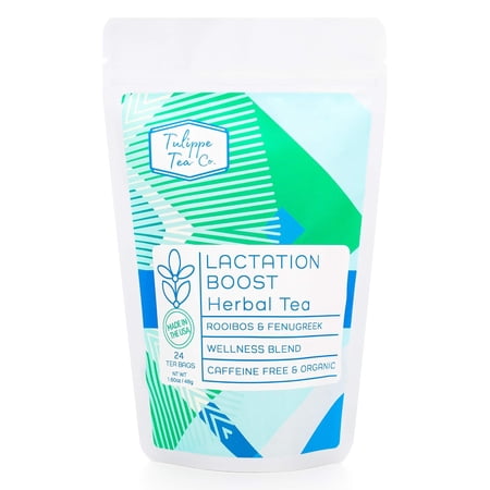 2pcs Lactation , Support with Fennel Seed Raspberry Leaf, Caffeine Breastfeeding Vegan, Non-GMO Organic - 24 Sachet Bags