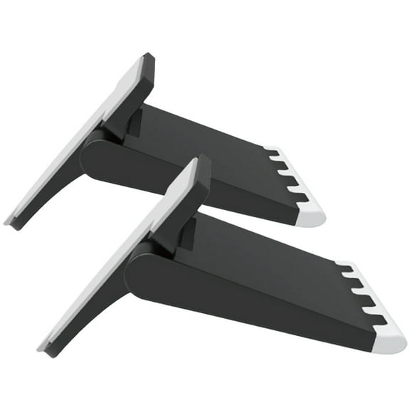 2pcs Laptop Small Stands Portable Notebook Riser Holder Laptop Cooling Support
