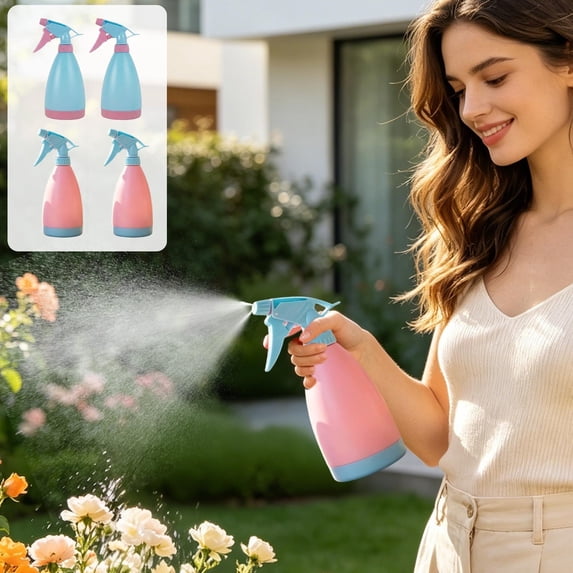 2pcs Large Capacity Manual Pressure Household Sprayers, Labor-Saving Pneumatic Watering Tools, Convenient Portable Mist Sprayers for Indoor HouseBonsai Care/Courtyard Garden Irrigation Work, Blue