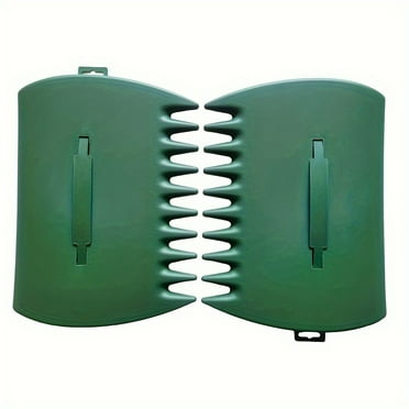 2pcs Leaf Scoop Hand Rakes - Large Plastic Garden Grabbers for Picking Up Leaves, Grass Clippings, Debris