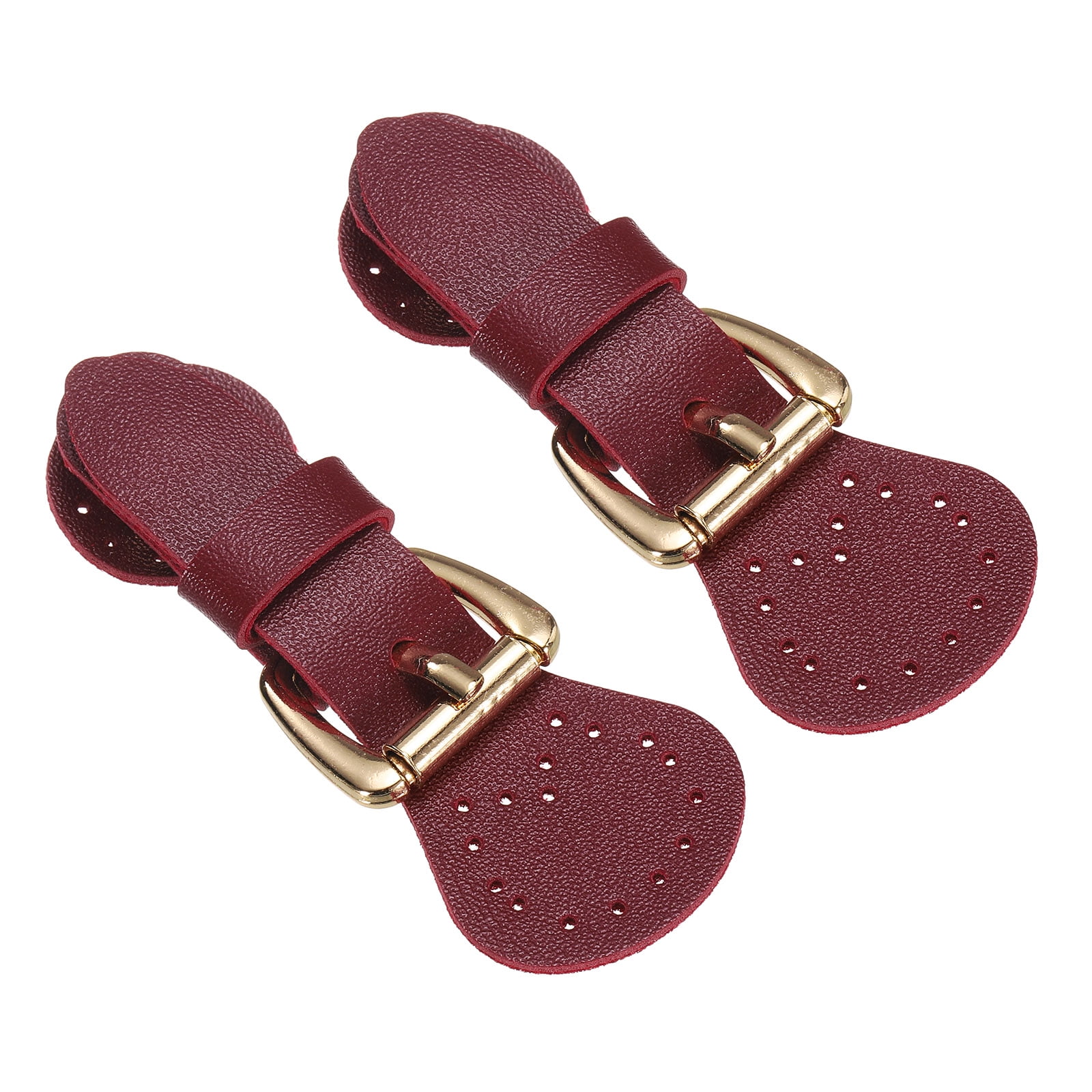 2pcs Leather Magnetic Snap Buckle Lock, Sew on Toggle Closure Buckle ...