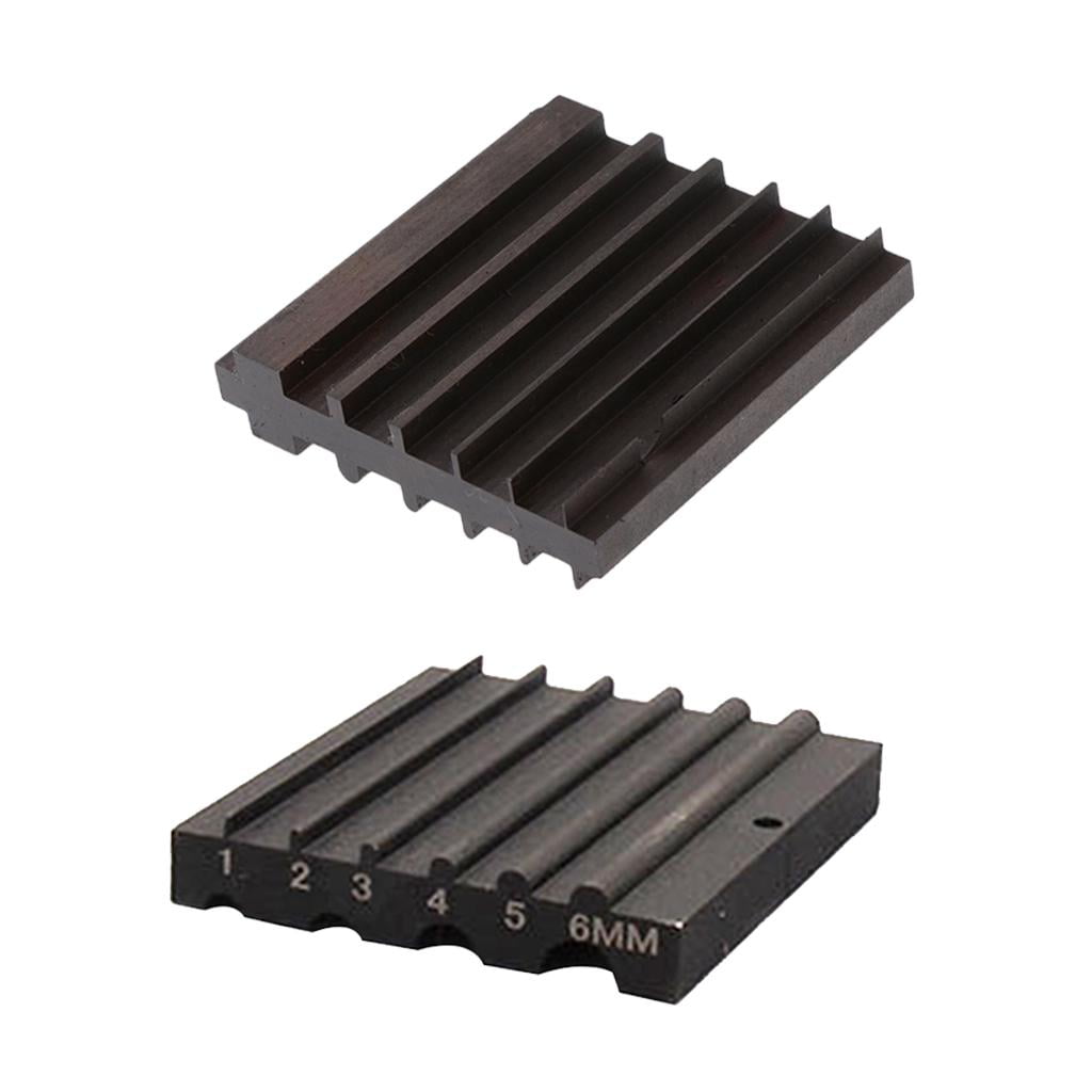 2pcs Leathercraft Edge Skiving Beveling Cutting Sharpening DIY Leather Handmade Tools