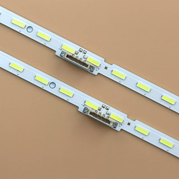 2pcs Led Backlight Strips for Samsung UN65RU7100FXZA UN65RU7200FXZA UN65RU7300FXZA UN65RU8000FXZA UN65NU6900F UN65NU7100F UN65RU7200F BN96-45635A V8N1-650SM0-R0 LM41-00570A LM41-00614A