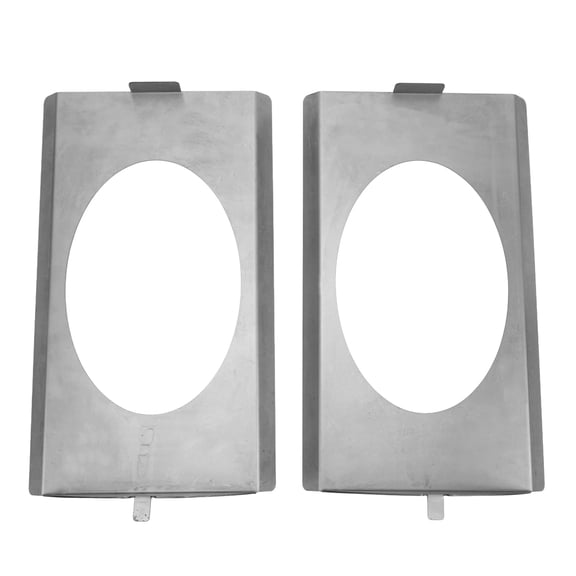 2pcs Left Right Behind Seat Speaker Brackets Replacement for Chevy C10 19731987 Squarebody for 6x9 Inch Speakers