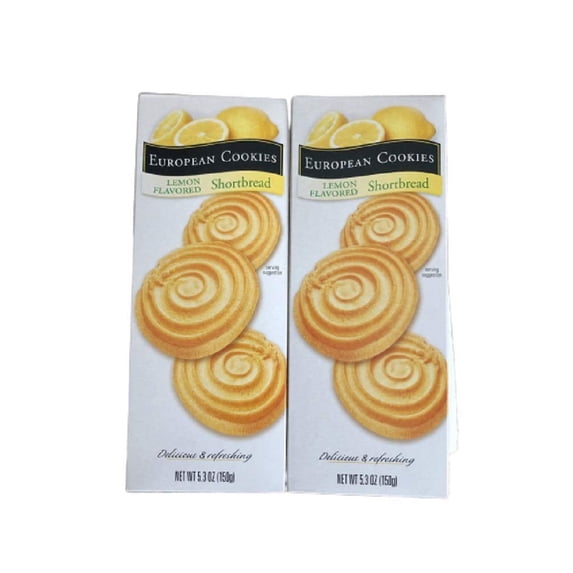 2pcs Lemon Flavored Shortbread (Two Boxes)