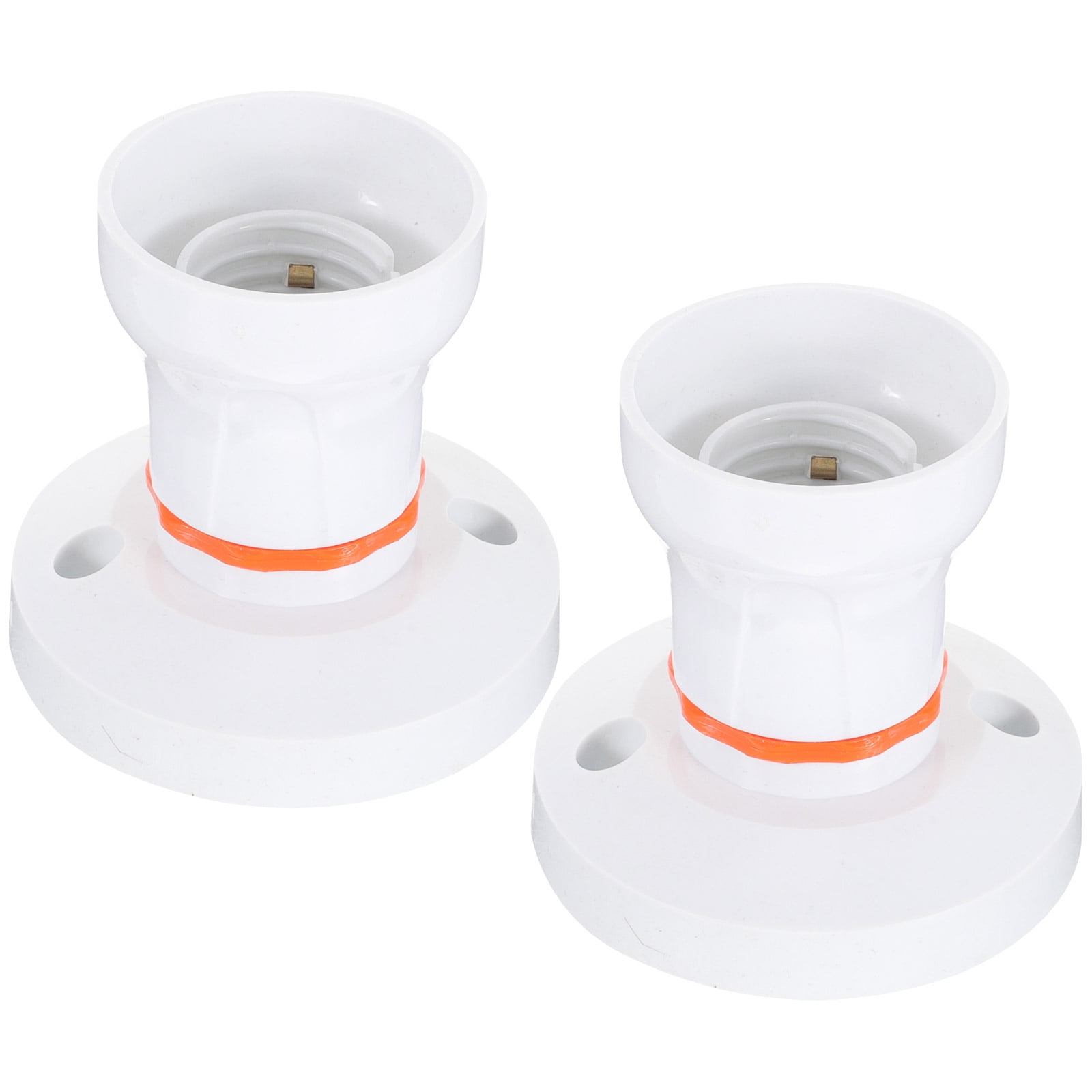 2pcs Light Socket E27/B22 Base Light Bulb Plug Ceiling Lamp Socket