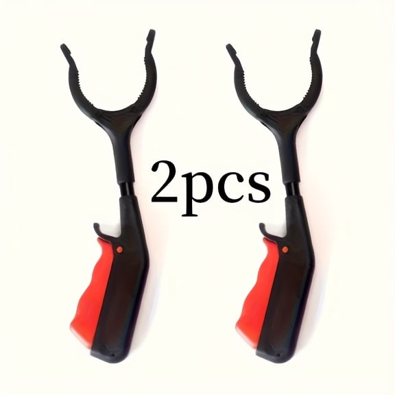 2pcs Litter Picker Grabber Extended Outdoor Sanitation Workers Tool Long Pickup Tool