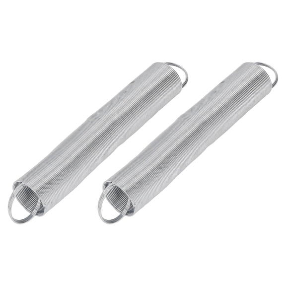 2pcs Livestock Fence Spring Gate Spring Metal Fence Spring Gate Stainless Steel 16 Feet Fence Spring Gate Electric Fence Handle Set for Pasture