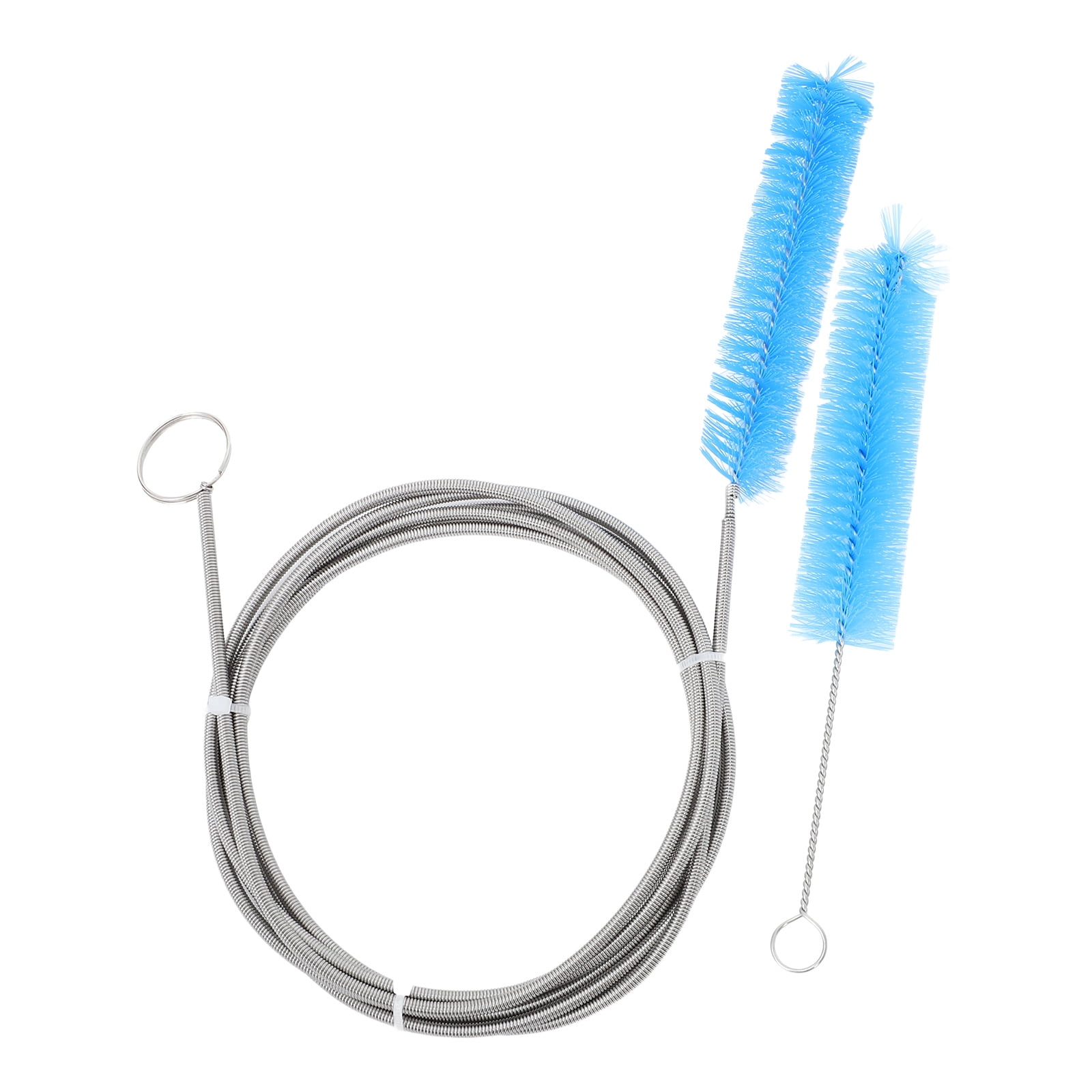 2pcs Long Tube Cleaning Brush Flexible Long Drain Brush Wash Machine ...