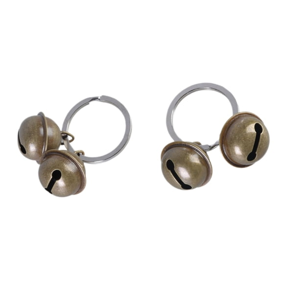 2pcs Loud Multifaceted Collar Bells Cats Dog Collar Bells Rustics Pet Bells for Enhancing Safety and Fashion