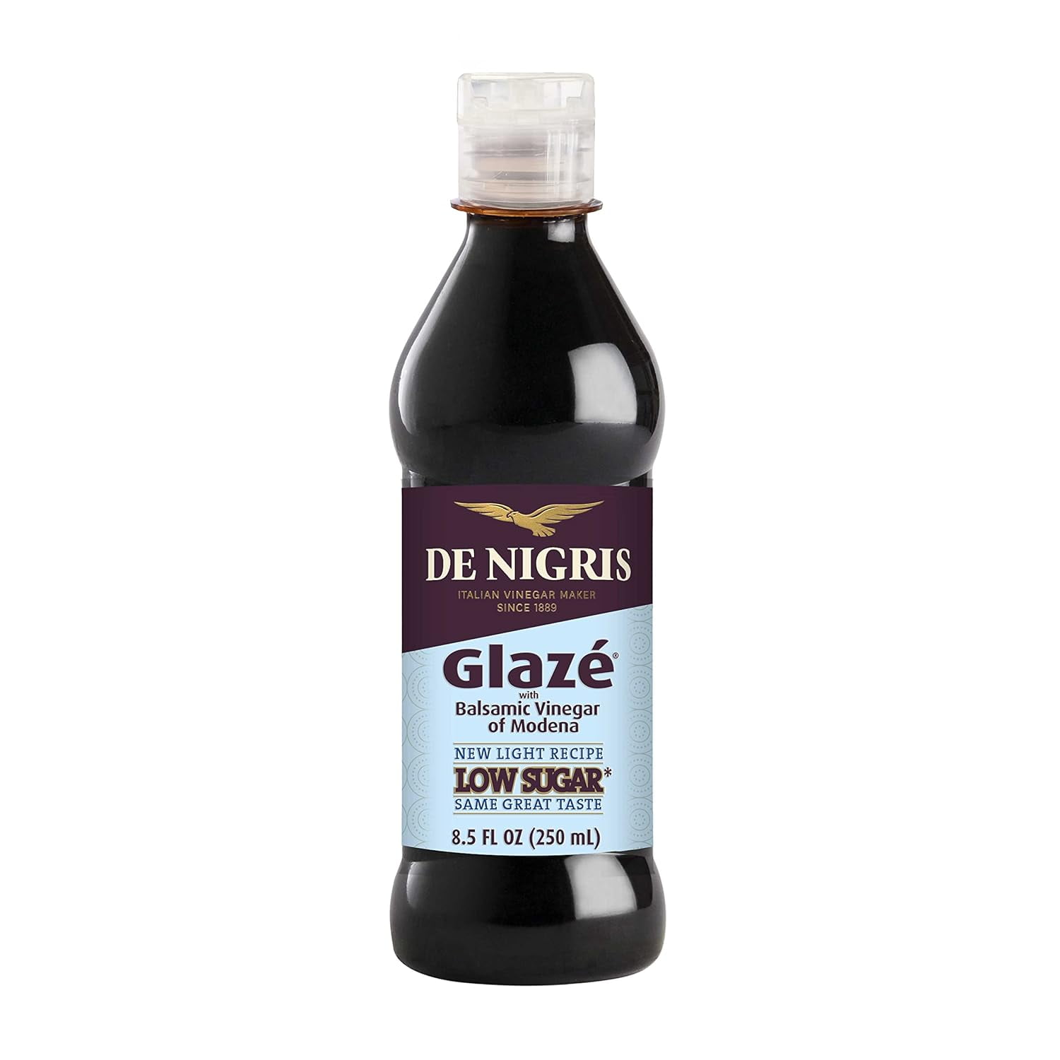 2pcs Low Sugar Glaze With Balsamic Vinegar Of Mona 8,5 Oz (250ml