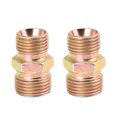 thumbnail image 1 of Unique Bargains 2pcs M16 x 1.5mm to M18 x 1.5mm Auto Car Straight Air Pipe Fitting Connector Adapter, 1 of 5