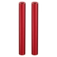 thumbnail image 1 of 2pcs M3 Aluminum Spacers,M3 Metal Spacer Aluminum 3mm ID x 6mm OD x 50mm L Threaded Spacer Screw Standoff Round for RC Car Drones Motherboard,Red, 1 of 6