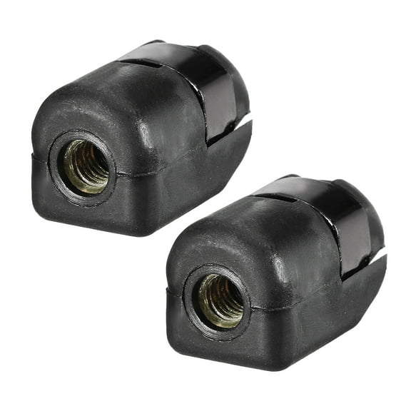 2pcs M6 Female Thread PA66A5 Gas Spring End Fitting Black Gas Spring Connector