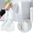 thumbnail image 1 of 2pcs Magazine File Holder Desk Organizer Vertical File Folder Storage Rack for Documents,Binders Envelopes Document Organizer for Home Office,School,Work Multi-Purpose Desktop Supplies, 1 of 8