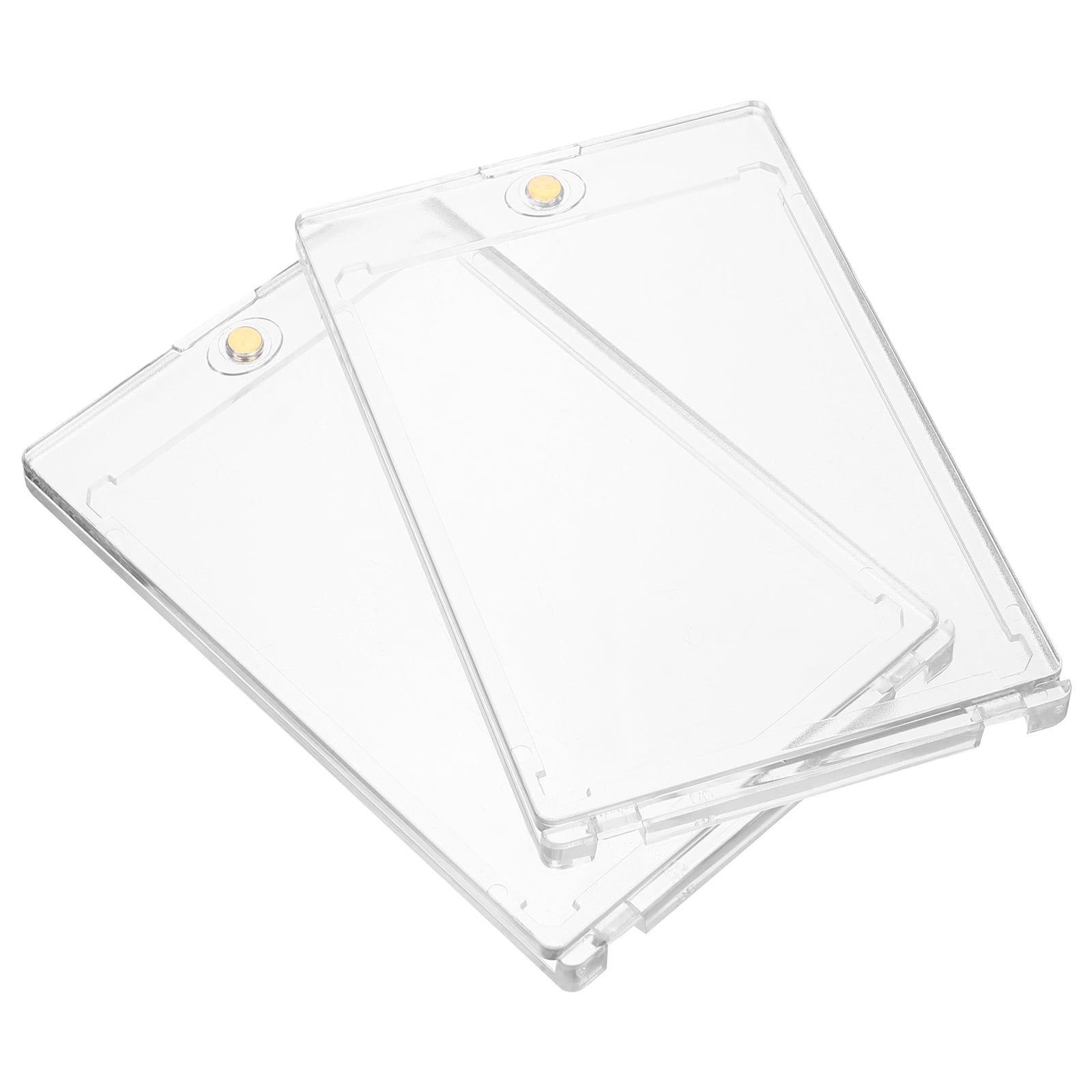 2pcs Card Case Acrylic Card Protector Sports Cards Hard Sleeves ...