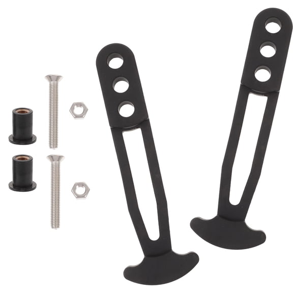 SEWACC 2-Pack Yacht Ladder Rubber Straps Marine Boat Retaining Bands Flexible Secure Tie-Downs for Watercraft