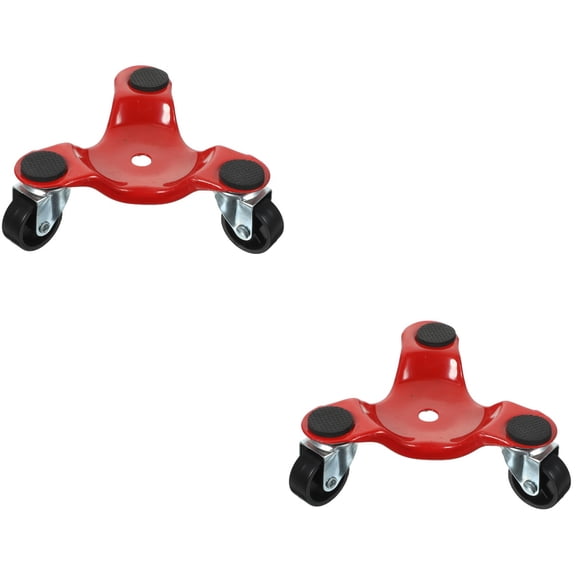 2pcs Metal 3 Wheel Moving Furniture Mover Dolly Load Capacity Moving Heavy Furniture Dolly
