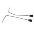 thumbnail image 1 of 2pcs Metal Bass Drum Legs Support Stand Rod Instrument Replacement Parts, 1 of 7