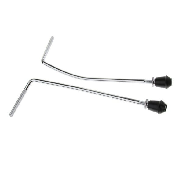 2pcs Metal Bass Drum Legs Support Stand Rod Instrument Replacement Parts