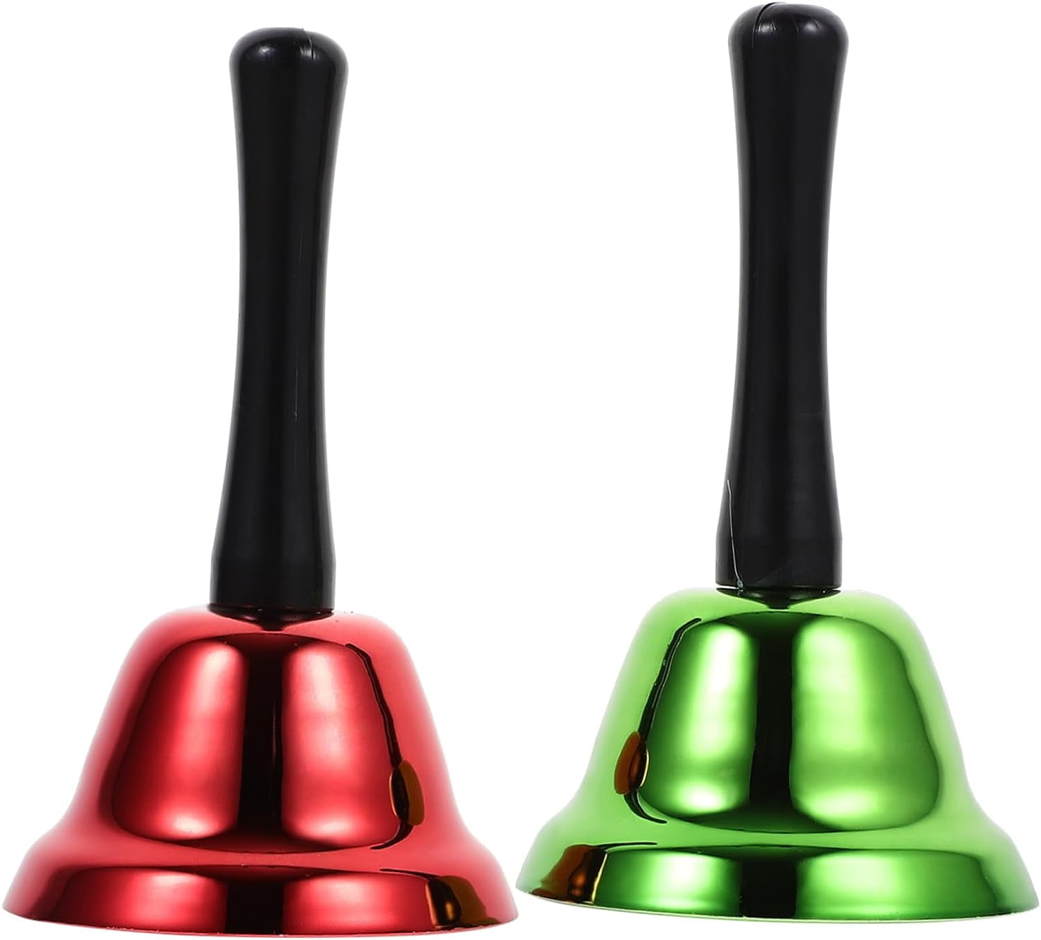 2pcs Metal Bell Bells for Crafts Vegetable Bell Old Fashioned Christmas Handbells Ring The Bell