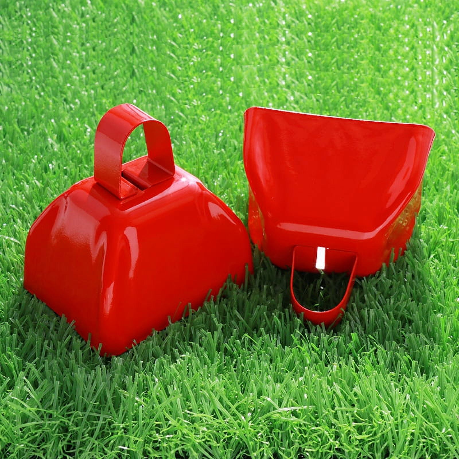 2pcs Metal Cowbells Square Cowbells Football Cowbells Percussion