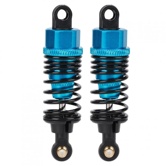 2pcs Metal Shock Damper Car Replacement Parts Accessories Fit for 1:10 Car Blue65MM