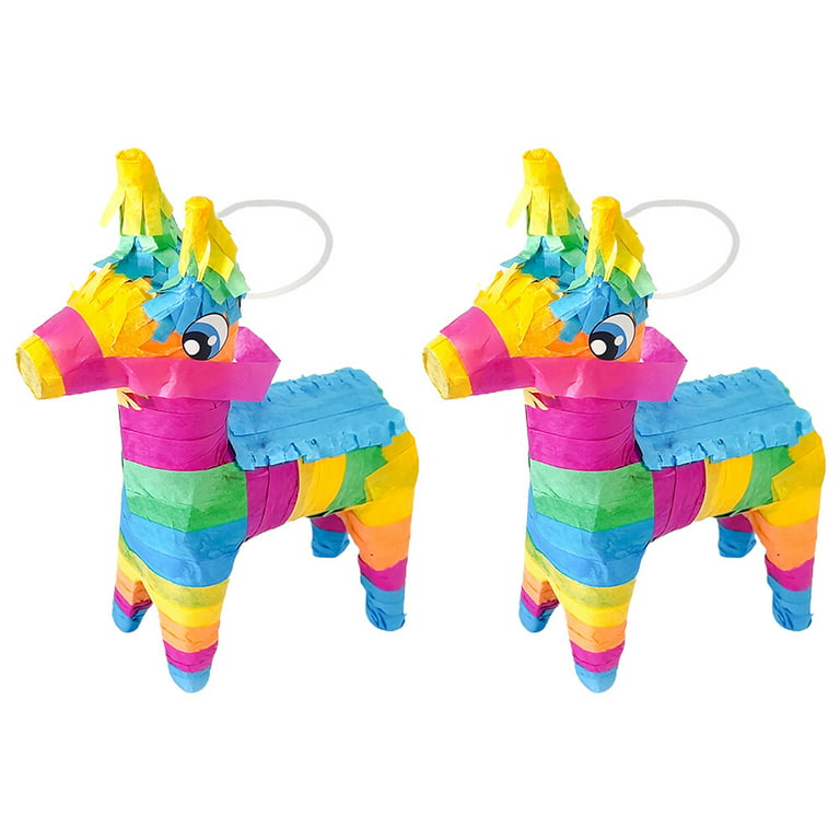2pcs Mexican Pinata Toy Decoration Candy Filled Party Pinata Cinco de Mayo Decorations