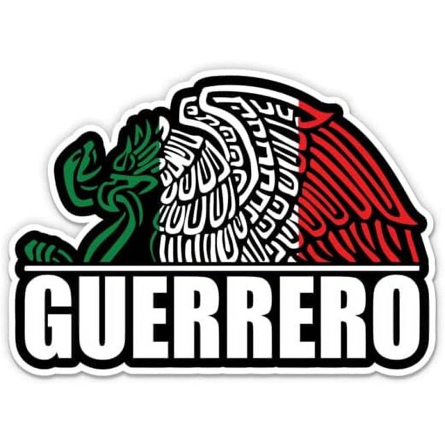 2pcs Mexico MX Bandera Vinyl Sticker Car Phone 3"