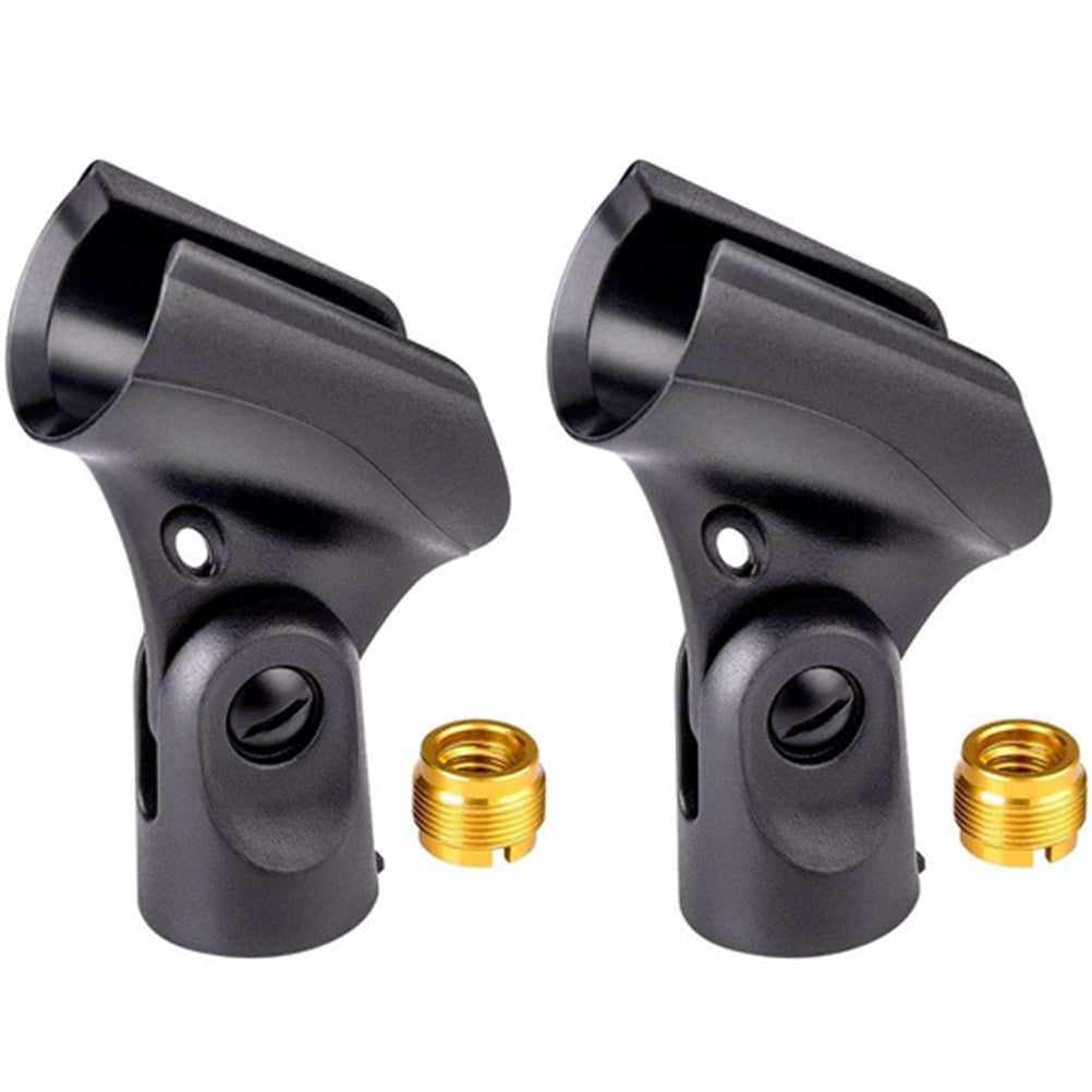 2pcs Microphone Clip Holders Mic Clips Universal Microphone Clips Mic