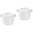 thumbnail image 1 of 2pcs Microwave Rice Cooker Convenient Multifunctional Microwave Rice Cooker, 1 of 7