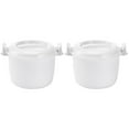 thumbnail image 1 of Microwave Rice Cooker Blue Home Supply for Veggies Noodles 2Pcs, 1 of 7